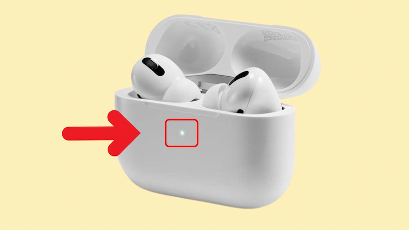 Đưa AirPods của bạn về trạng thái ghép đôi