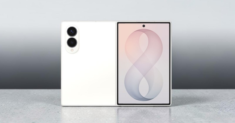 Galaxy Z Fold 8 phiên bản Trắng Cream