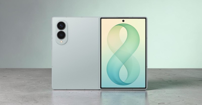 Galaxy Z Fold 8 phiên bản Xanh Pistachio