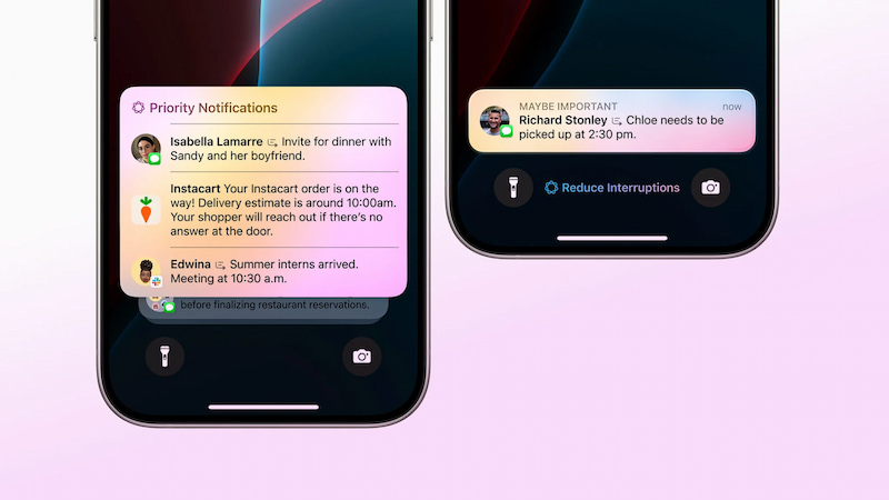 iOS 18.3 có thể được cập nhật thông báo ưu tiên