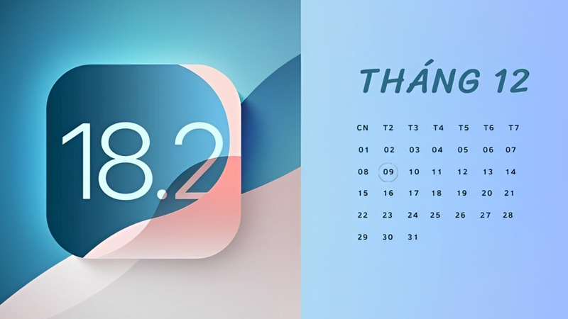 EE gián tiếp tiết lộ iOS 18.2 sẽ được trình làng vào ngày 9/12