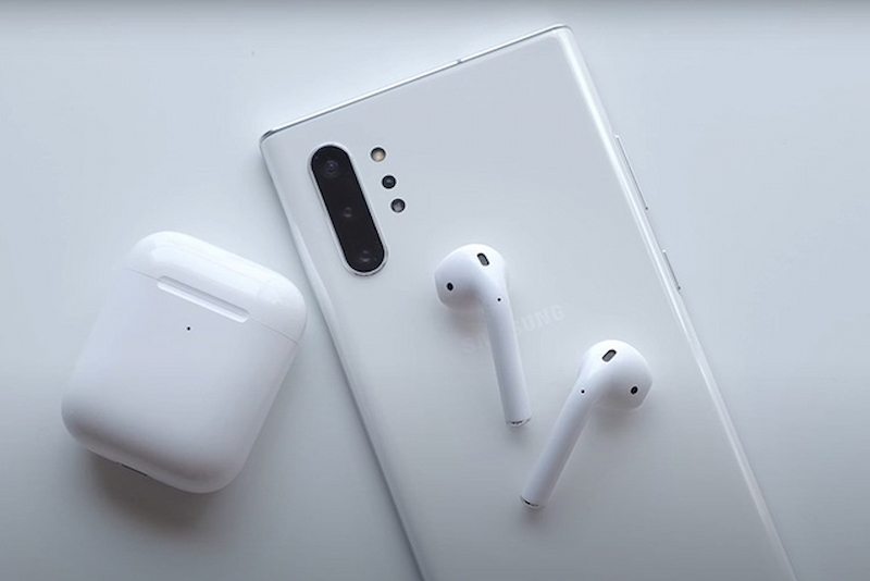 Một số tính năng không khả dụng khi kết nối AirPods với Samsung 