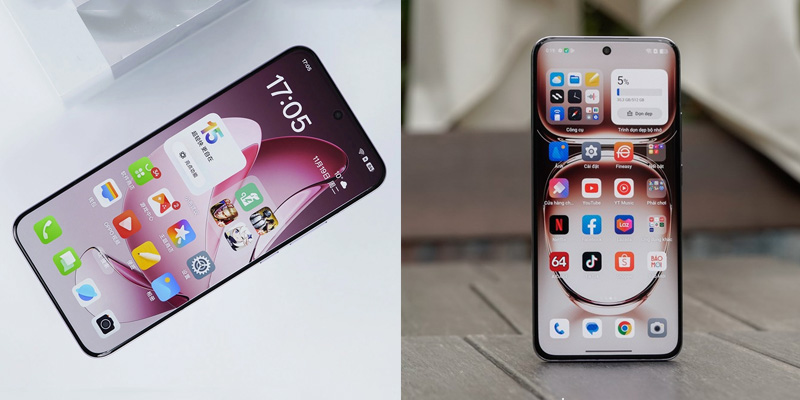 OPPO Reno13 Pro và Reno12 Pro mang đến trải nghiệm hiển thị tuyệt vời