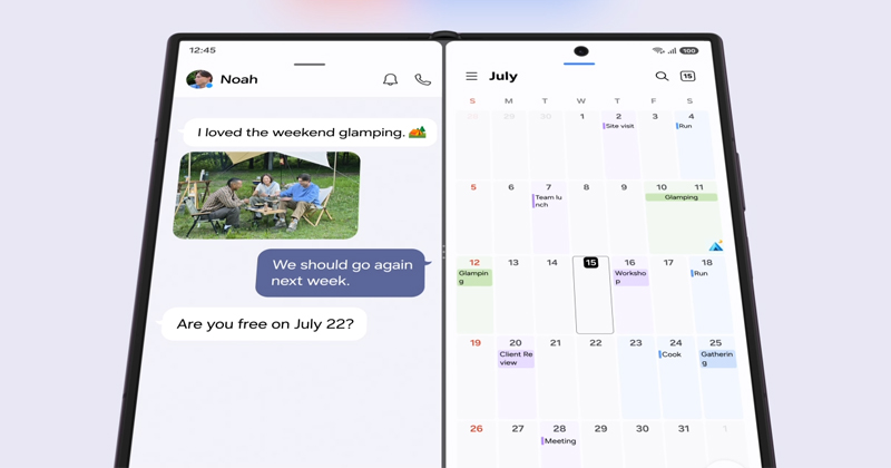Tính năng Now Nudge trên Galaxy Z Fold 8 và Fold 8 Ultra