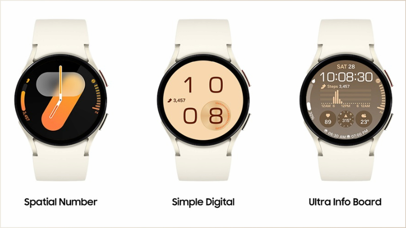 One UI 6 Watch với giao diện mặt đồng hồ mới