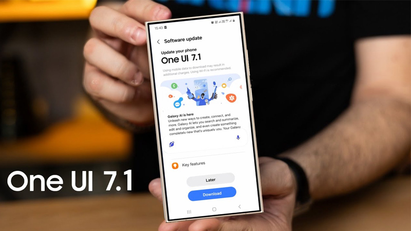 Nhiều người dùng kỳ vọng vào bản cập nhật One UI 7.1