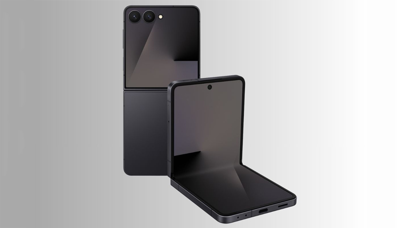 Samsung Galaxy Z Flip 8 màu Đen Graphite mang vẻ đẹp mạnh mẽ