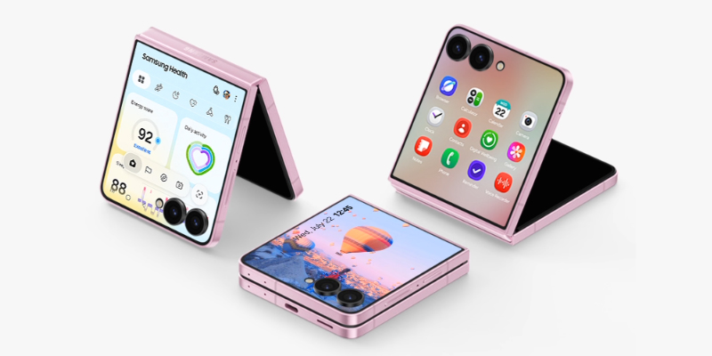 Samsung Galaxy Z Flip 8 màu Hồng Rosé mang vẻ đẹp ngọt ngào