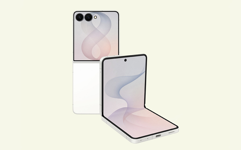 Samsung Galaxy Z Flip 8 màu Trắng Cream mang vẻ đẹp thanh lịch