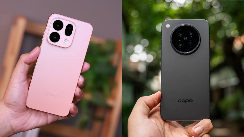 So sánh thiết kế OPPO Find X9s và OPPO Find X8s