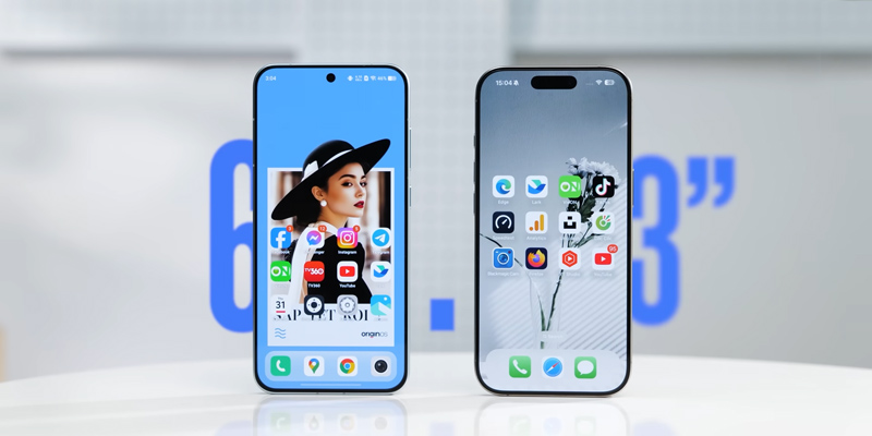 Vivo X200 Pro Mini và iPhone 16 Pro có thông số màn hình vượt trội