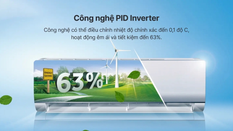 Công nghệ tiết kiệm điện PID Inverter