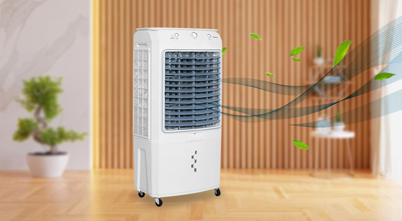 Máy làm mát Kangaroo KG50F88 tạo lưu lượng gió lên đến 7000m³/h