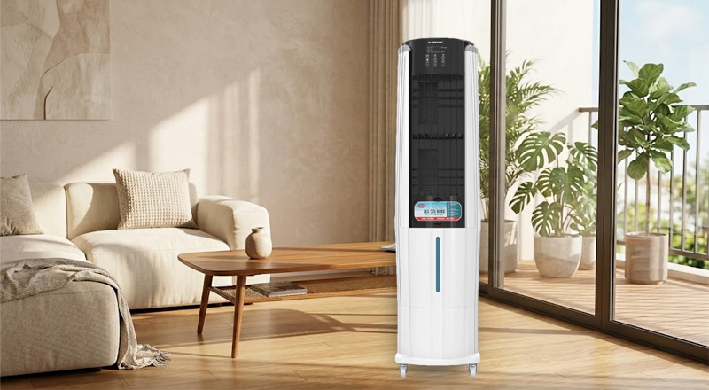 Máy làm mát không khí Sunhouse SHD7737 làm từ nhựa ABS