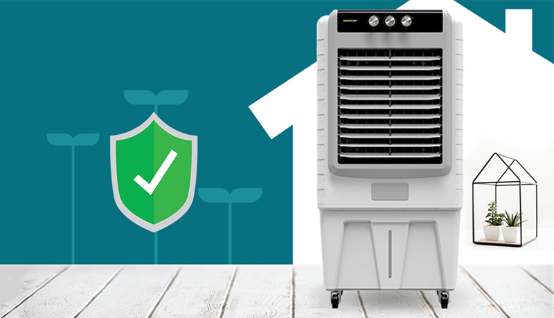 Máy làm mát không khí Sunhouse SHD7776 tích hợp 3 chức năng quạt