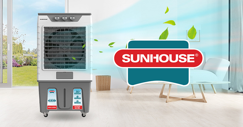 Quạt điều hòa Sunhouse có khả năng làm mát hiệu quả
