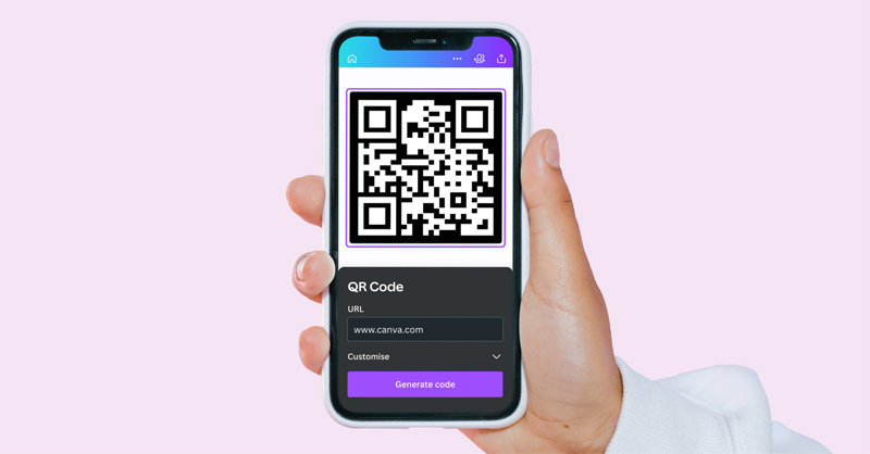 Hướng dẫn cách tạo mã QR code trong Canva 