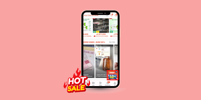 Shopee Video hiện đã được cập nhật lên trang chủ của Shopee