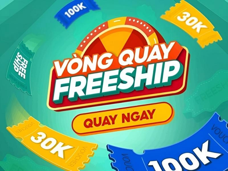 Tham gia trò chơi vòng quay Voucher Shopee để nhận thưởng