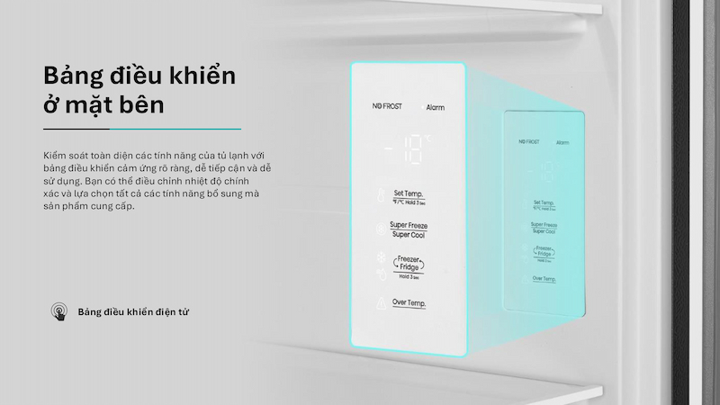 Tủ Đông Hisense Inverter 288 Lít FU286N3SS dễ tiếp cận và thao tác