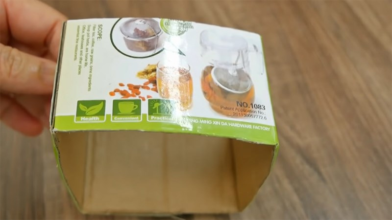 Chọn hộp carton làm khuôn bánh chưng