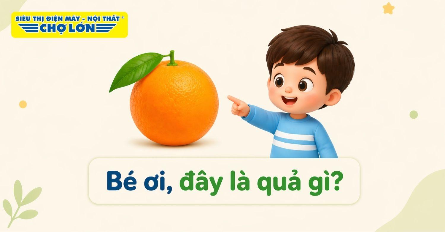 20+ câu đố về quả cam mới lạ, vui nhộn cho bé