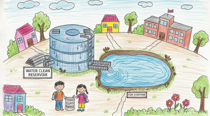 20 ý tưởng tranh vẽ giữ gìn nguồn nước sạch cho tương lai