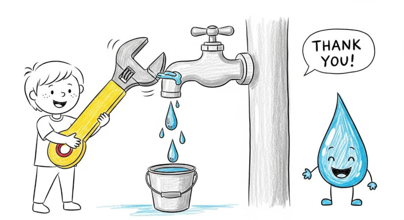 20 ý tưởng tranh vẽ tiết kiệm nước trong sinh hoạt hàng ngày