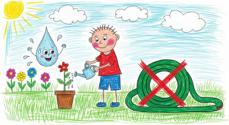 20 ý tưởng tranh vẽ tiết kiệm nước trong sinh hoạt hàng ngày