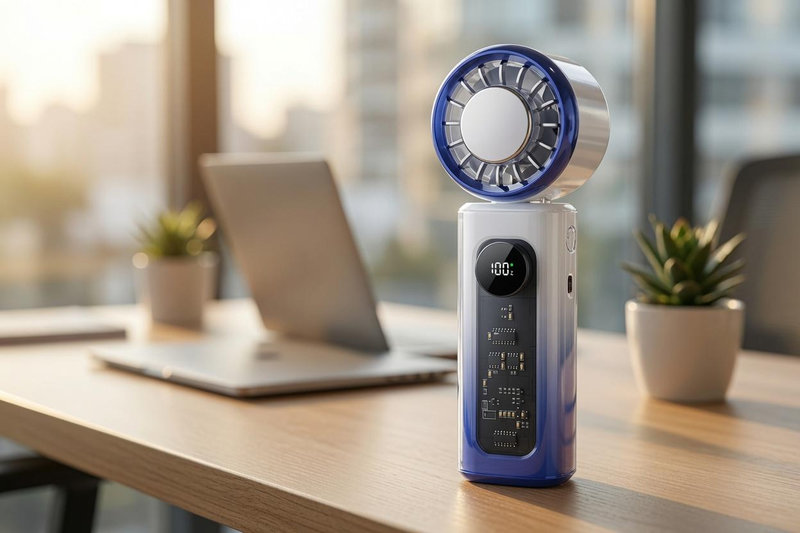 Bạn nên chọn quạt cầm tay có các tiện ích như màn hình LED, dây đeo, sạc Type-C để tối ưu trải nghiệm sử dụng