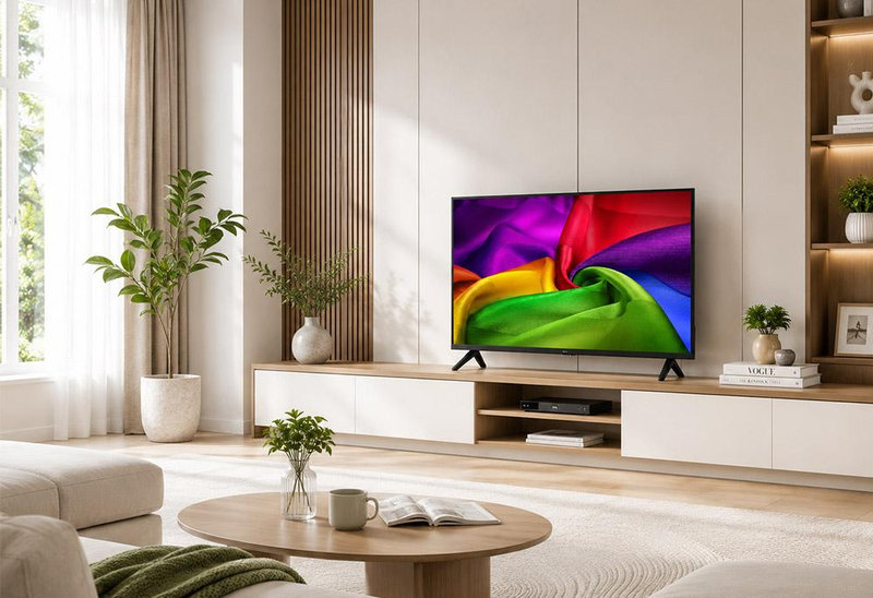 Bộ xử lý thông minh trên tivi LG 43NU805BPSC giúp tái hiện hình ảnh sắc nét tự nhiên