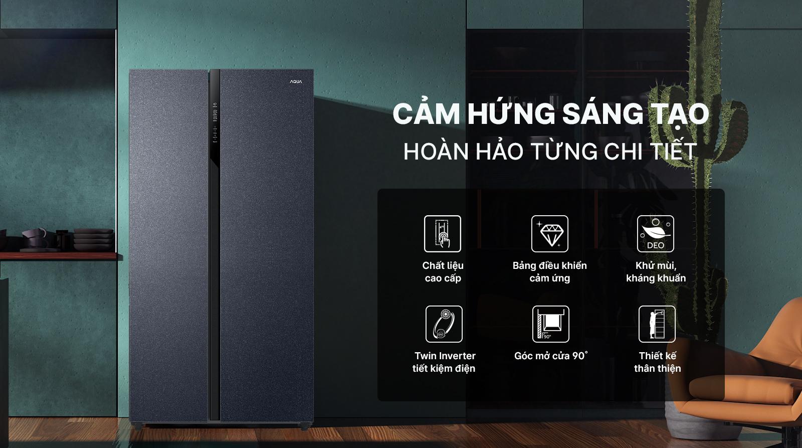 Các dòng tủ lạnh Aqua 2 cánh chính hãng mang phong cách thiết kế hiện đại, bền bỉ và tiết kiệm điện
