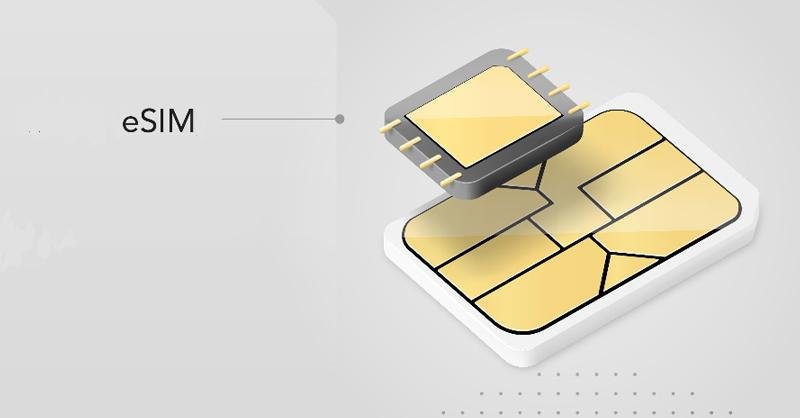 eSIM được gắn liền trong máy nên cần cấp lại mã QR khi đổi thiết bị