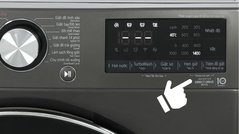 Cách kích hoạt chức năng khóa trẻ em