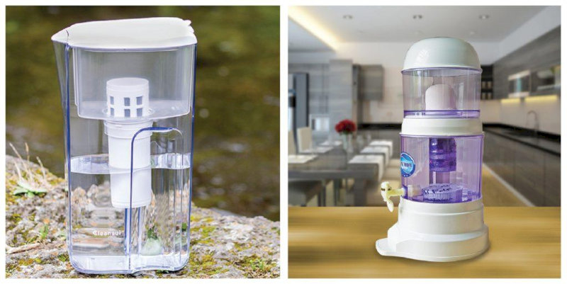 Cách lọc nước sạch bằng bình lọc nước rất tiện lợi