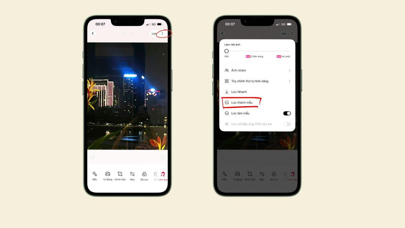 Cách lưu công thức đã chỉnh thành mẫu