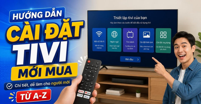 cài đặt tivi