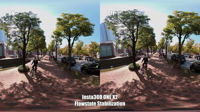 FlowState Stabilization giúp giảm rung lắc, mang đến những khung hình ổn định hơn khi quay chuyển động