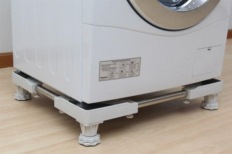 Chân đế máy giặt cần phù hợp với tải trọng và kích thước máy giặt