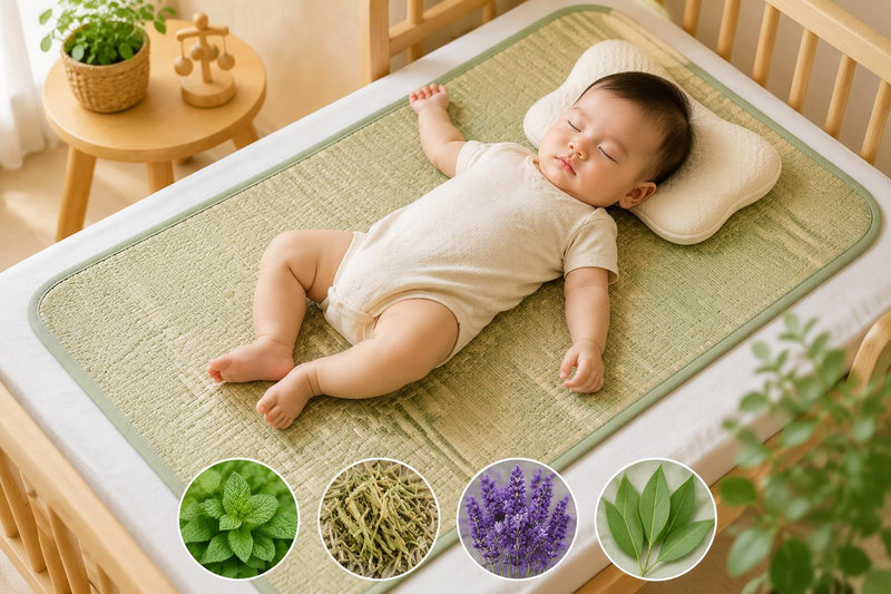 Chất liệu đệm tự nhiên, dễ lau chùi bề mặt và cực kỳ nhanh khô