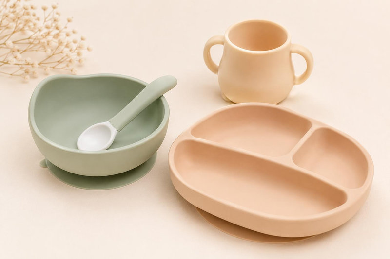 Chất liệu silicone thực phẩm chịu được nhiệt độ cao, an toàn