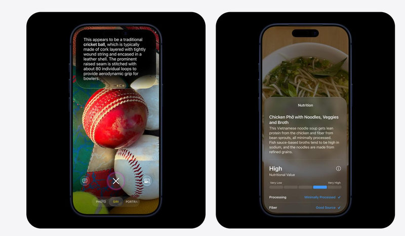 Chế độ Siri trong Camera kết hợp với Trí Thông Minh Thị Giác giúp bạn tìm kiếm dễ dàng