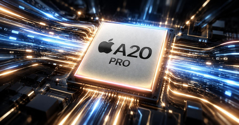 Chip A20 Pro cải tiến ở cả tốc độ, đồ họa và xử lý AI