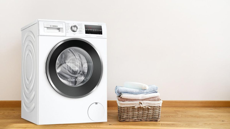 Chọn máy giặt sấy Bosch theo khối lượng giặt và nhu cầu gia đình
