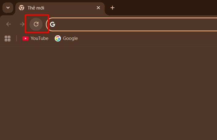 Chọn tải lại hoặc nhấn Ctrl + R (Windows) hoặc Command + R (Mac)