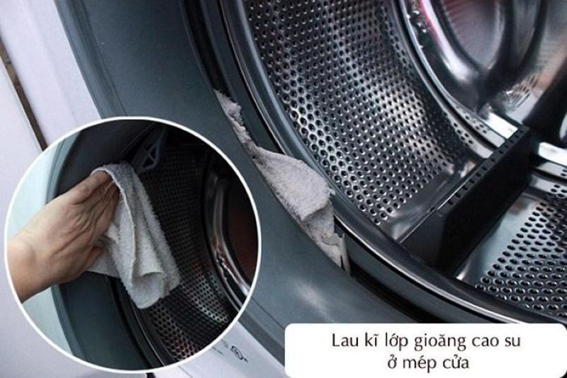Chú ý vệ sinh lớp gioăng cao su