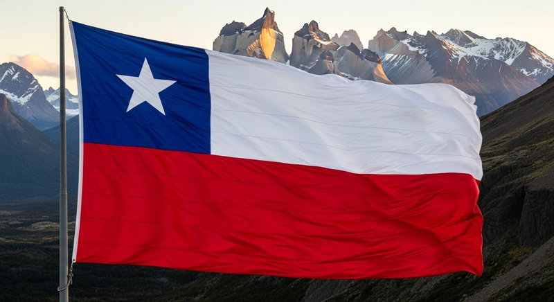 Cờ Chile mang tên gọi ngôi sao đơn độc tượng trưng cho sự tự do