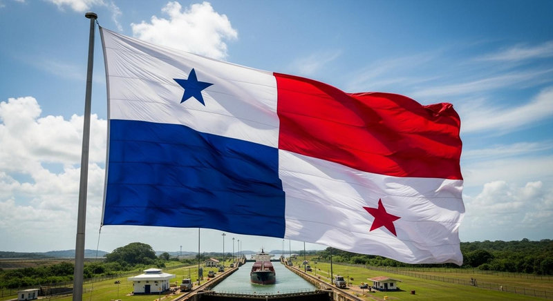 Cờ Panama mang thiết kế chia bốn đối xứng với hai ngôi sao nổi bật