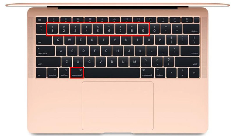 Command + số thứ tự giúp di chuyển tới tab mong muốn