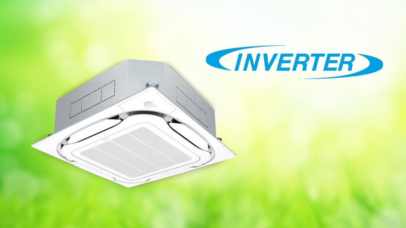 Công nghệ Inverter giúp máy lạnh âm trần Daikin vận hành ổn định, tối ưu tốt điện năng tiêu thụ